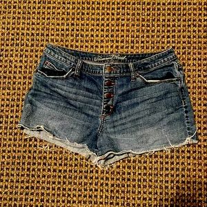 Universal Thread blue jean shorts.